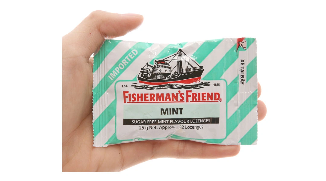 Kẹo Fisherman's Friend Hương Bạc Hà gói 25g - 3