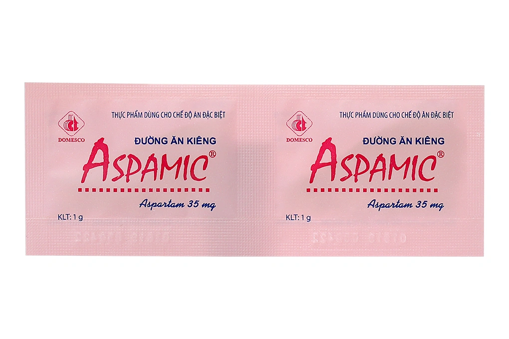 Đường Aspamic dành cho người ăn kiêng hộp 50 gói x 1g - 6