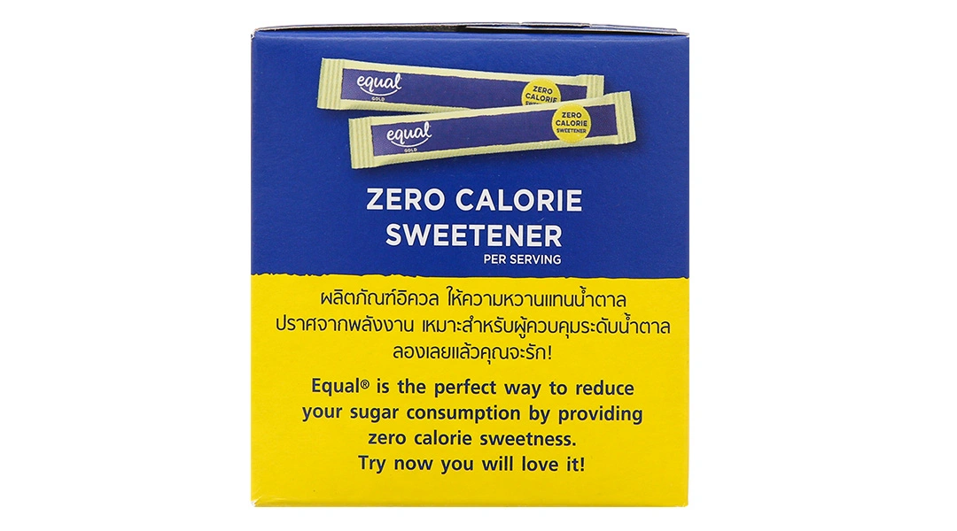 Đường Ăn Kiêng Equal Gold Hộp 50 Gói - 4