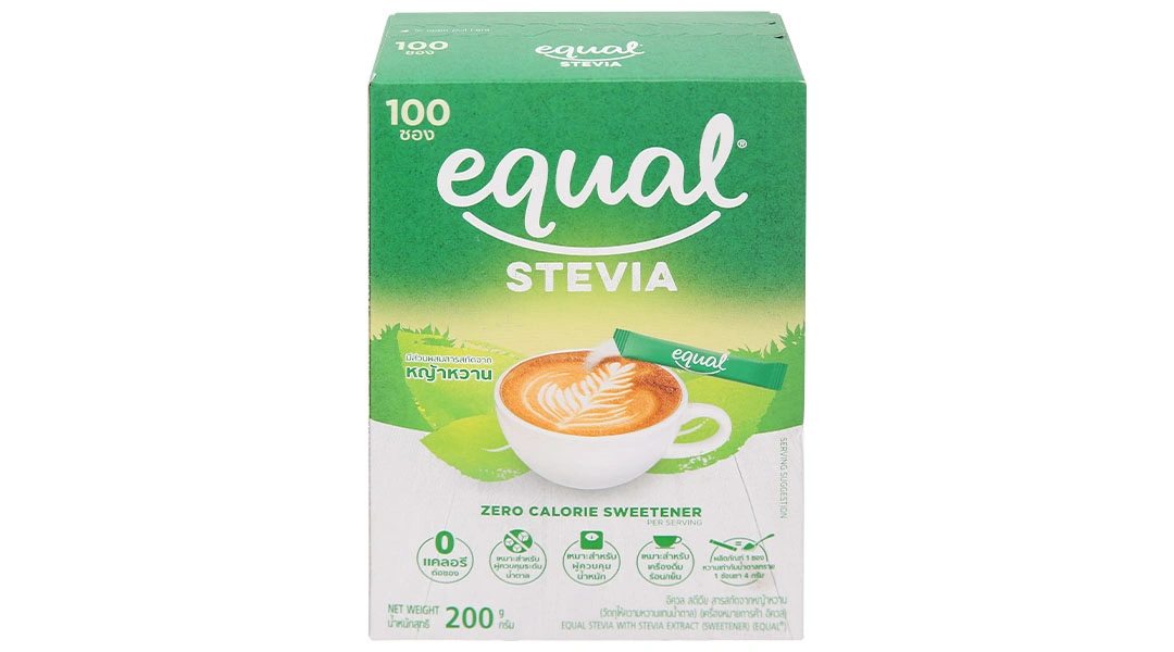 Đường Ăn Kiêng Cỏ Ngọt Equal Hộp 200g (100 Gói) - 2