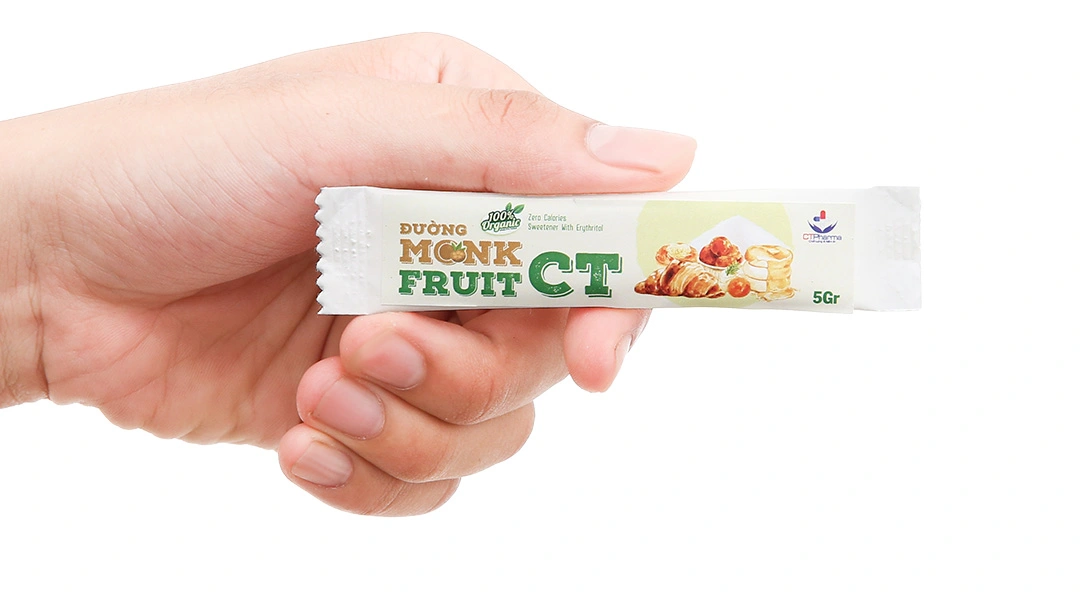 Đường Monk Fruit Ct Hộp 20 Gói x 5G - 5