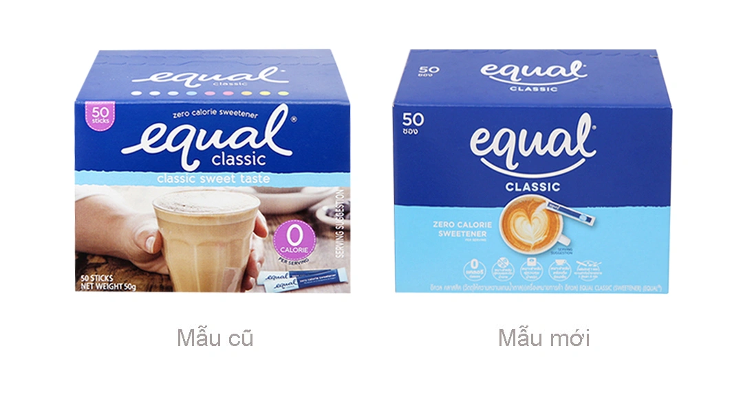 Đường Năng Lượng Equal Dạng Gói 50 Gói - 