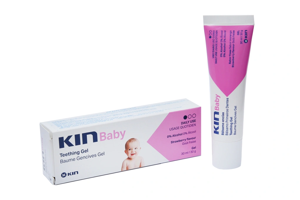Gel Kin Baby Teething giảm đau khi mọc răng tuýp 30g - 