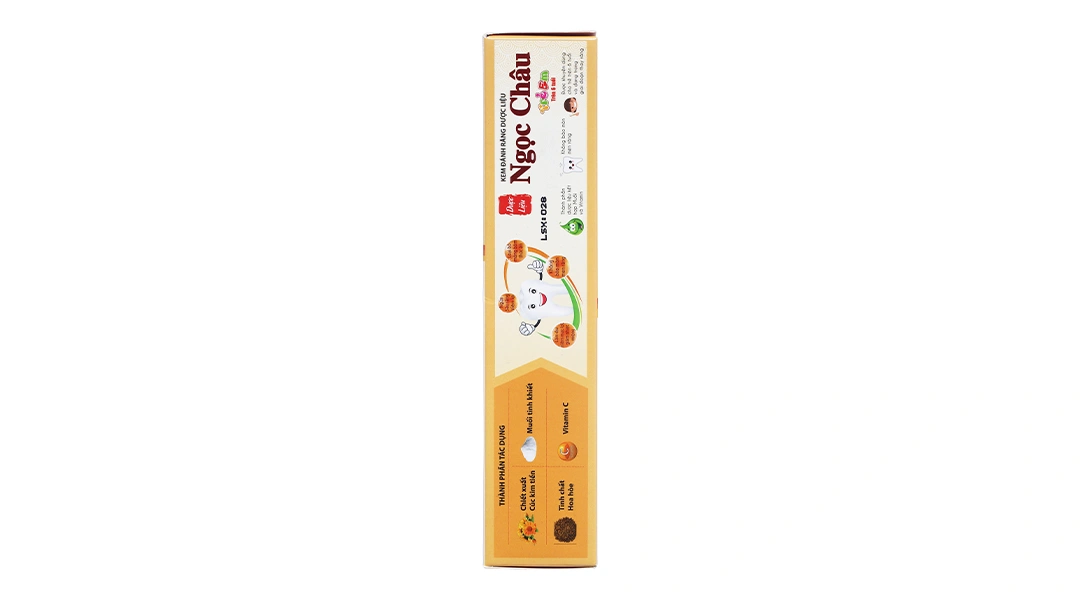Kem đánh răng dược liệu Ngọc Châu trẻ em ngừa sâu răng tuýp 70g - 1
