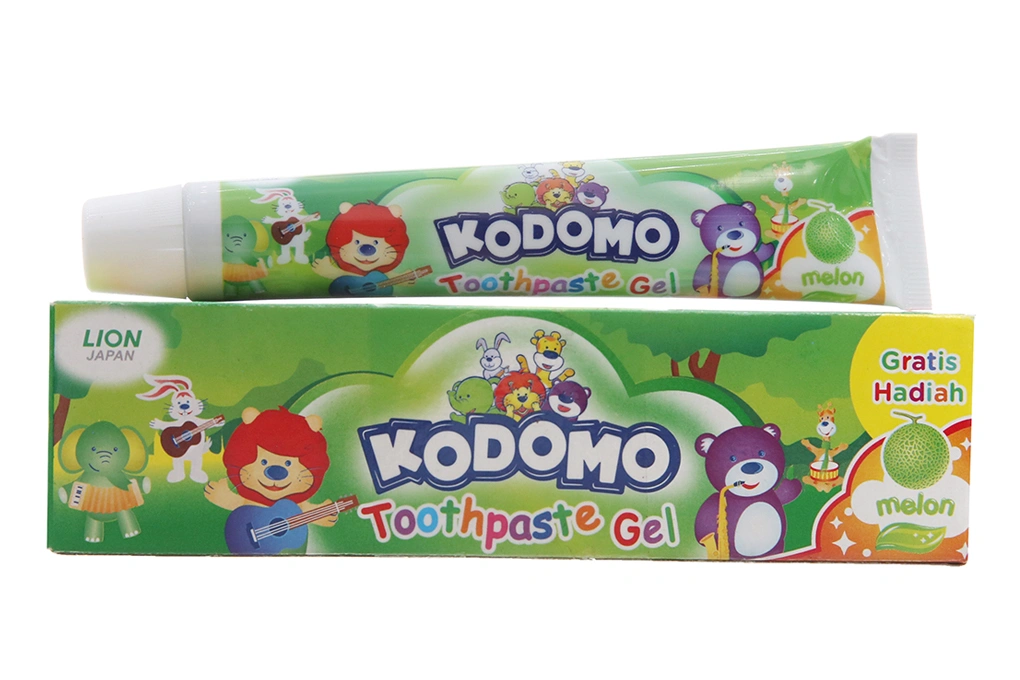 Kem đánh răng trẻ em Kodomo hương dưa gang tuýp 45g - 