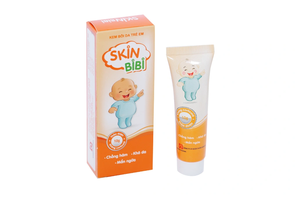 Kem bôi da Skin BiBi ngừa hăm tã, ban đỏ cho bé tuýp 10g - 