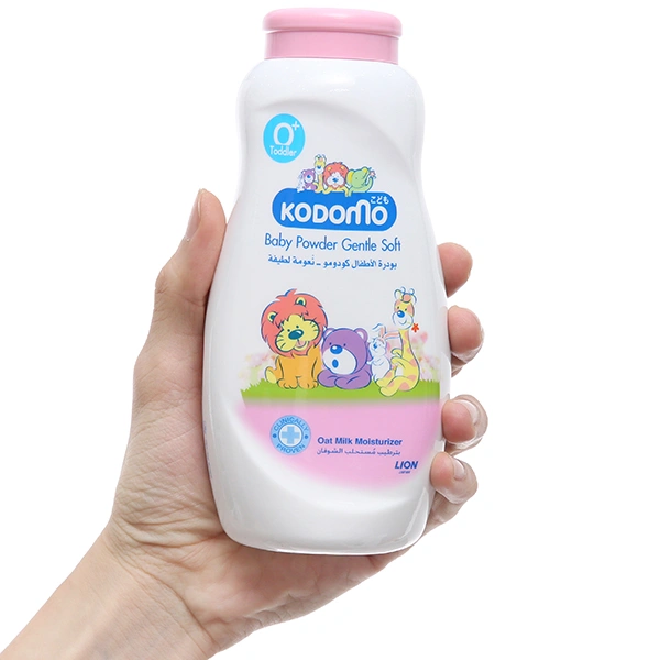 Phấn trẻ em Gentle Soft ngừa rôm sẩy chai 200g - 3