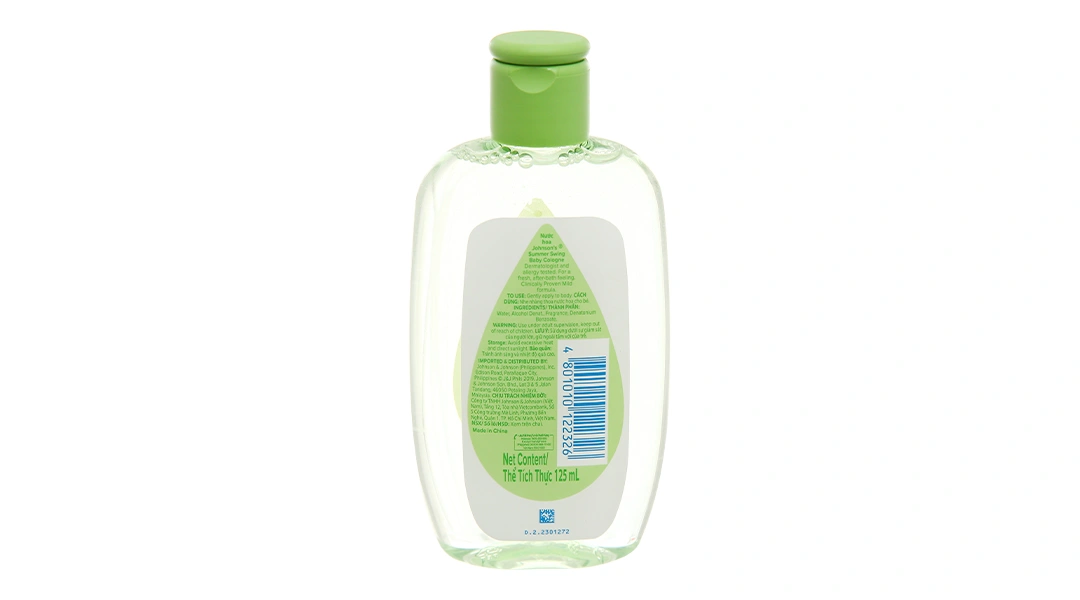 Nước hoa Johnson's Summer Swing hương ngày hè tươi mát chai 125ml - 1