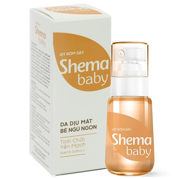 Shema Baby bảo vệ da bé khỏi rôm sẩy chai 50ml - 