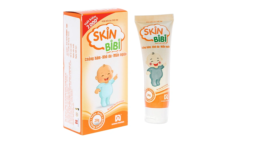 Kem bôi chống hăm da Skinbibi tuýp 20g tuýp 20g - 