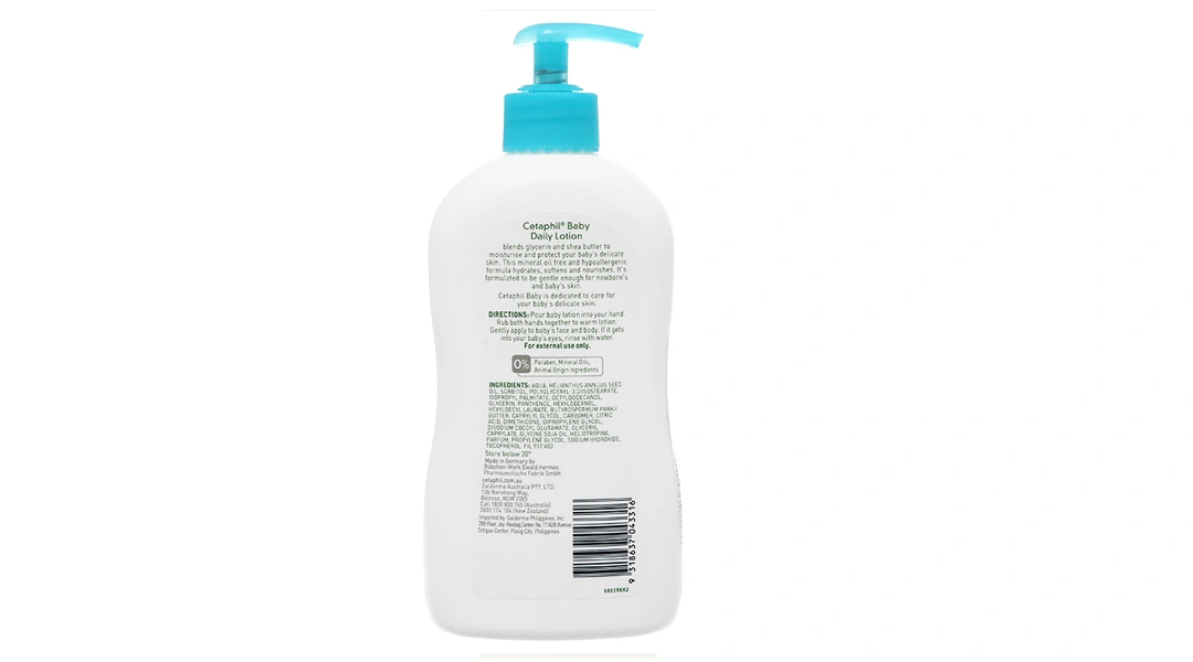 Kem dưỡng Cetaphil Baby Daily bảo vệ, dưỡng ẩm da cho bé chai 400ml - 1
