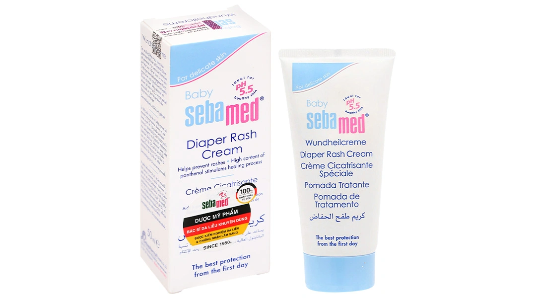 Kem Sebamed ngừa hăm tã, bảo vệ da cho bé tuýp 50ml - 