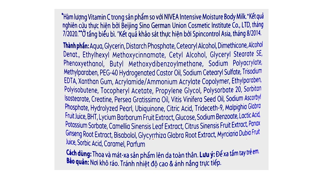 Sữa dưỡng thể Nivea Extra Bright dưỡng trắng da ban đêm tuýp 180ml - 2