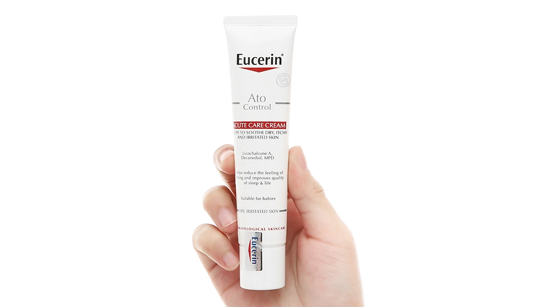 Kem Eucerin Ato Control làm dịu da, giảm khô ngứa tuýp 40ml - 6