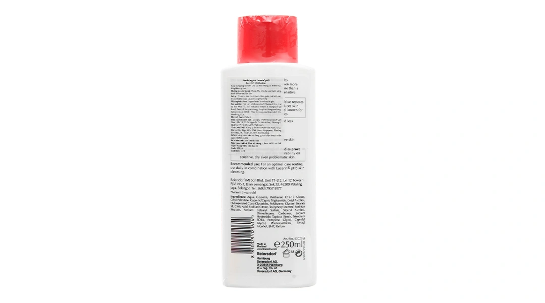 Lotion Eucerin pH5 Reduce Skin Sensitive cho da nhạy cảm chai 250ml - 2