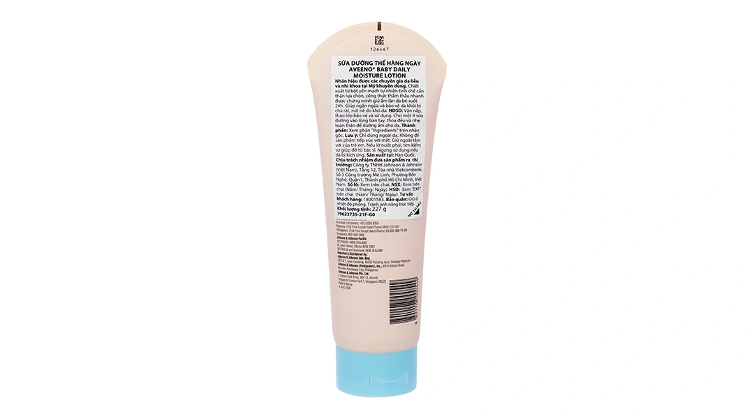 Sữa dưỡng thể Aveeno Baby bảo vệ, dưỡng ẩm cho da em bé suốt 24h tuýp 227g - 1