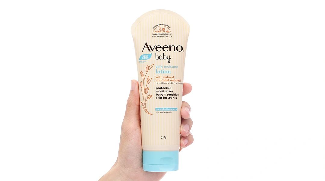 Sữa dưỡng thể Aveeno Baby bảo vệ, dưỡng ẩm cho da em bé suốt 24h tuýp 227g - 3
