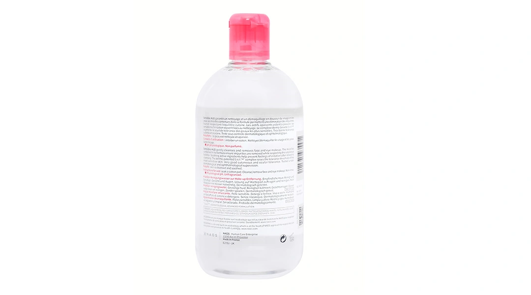 Nước tẩy trang Bioderma Sensibio H2O làm sạch sâu cho da nhạy cảm chai 500ml - 1