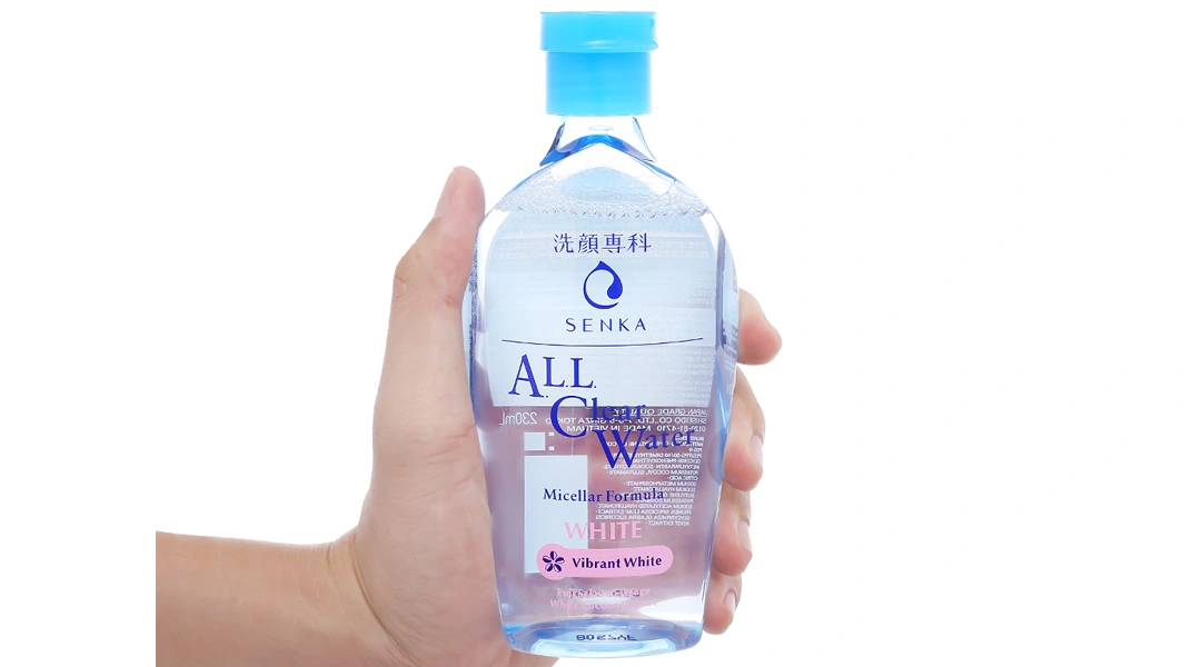 Nước tẩy trang Senka All Clear Water Fresh giảm mụn, kiểm soát nhờn chai 230ml - 7