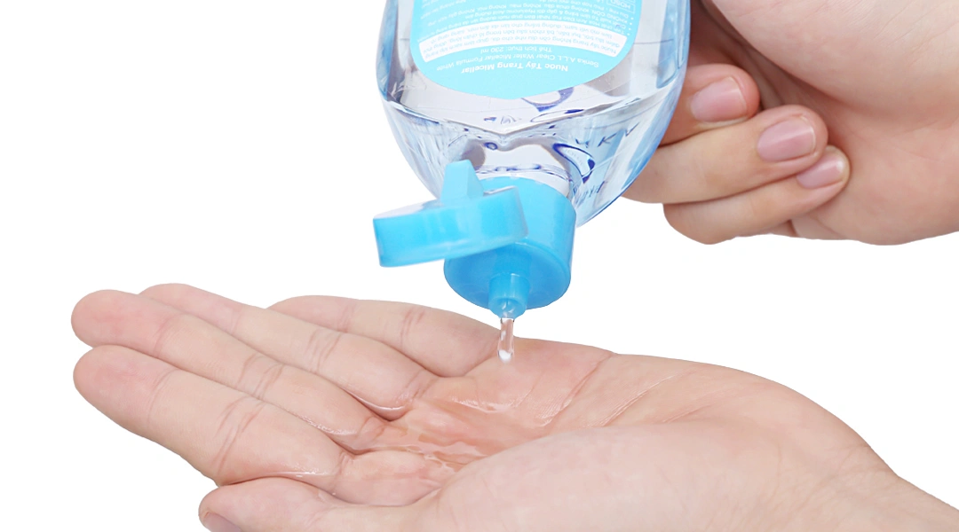 Nước tẩy trang Senka All Clear Water Fresh giảm mụn, kiểm soát nhờn chai 230ml - 8