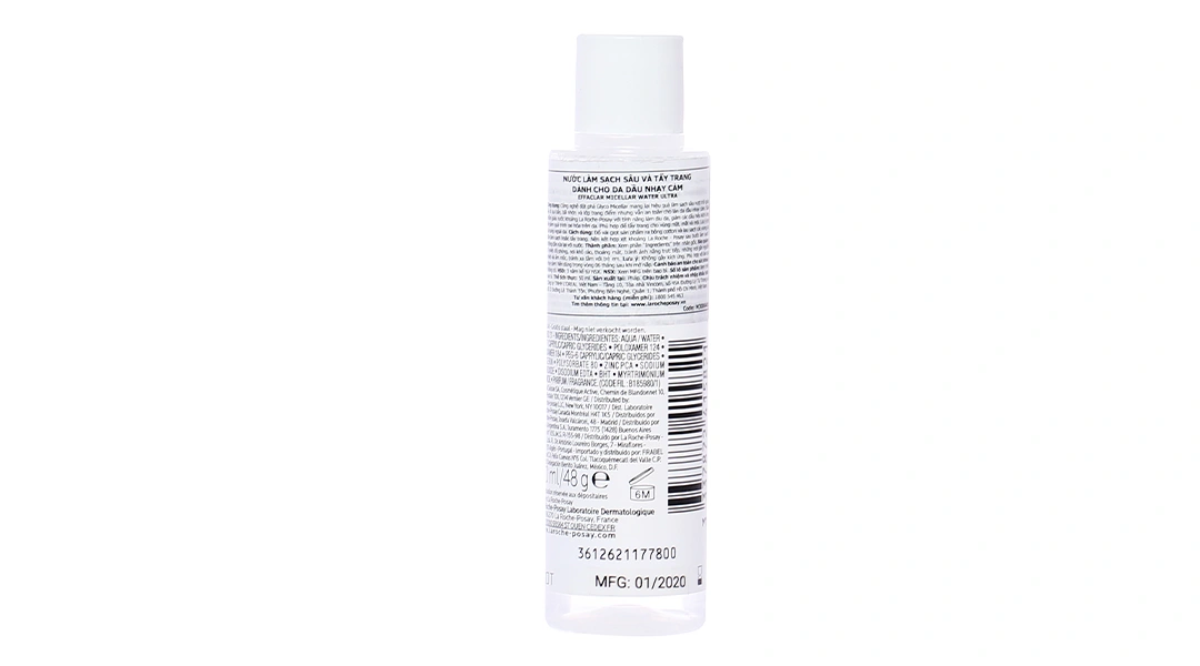 Nước tẩy trang La Roche-Posay Effaclar Ultra cho da dầu chai 50ml - 1