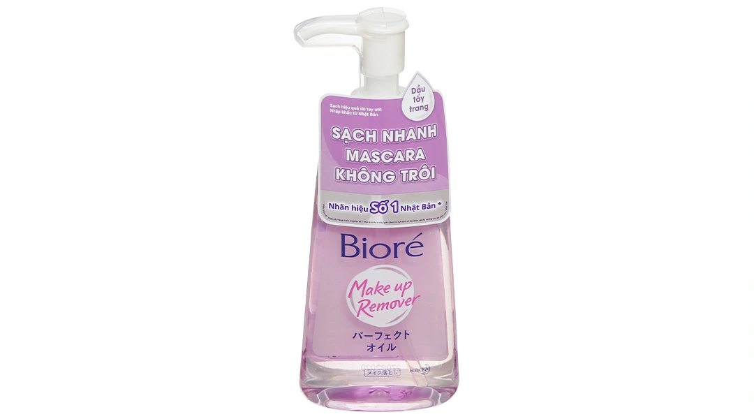 Dầu tẩy trang Bioré làm sạch lớp trang điểm, bụi bẩn, bã nhờn trên da chai 150ml - 