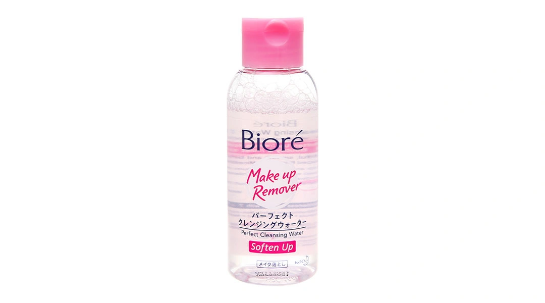 Nước tẩy trang Bioré Soften Up làm sạch cho da nhạy cảm chai 90ml - 1