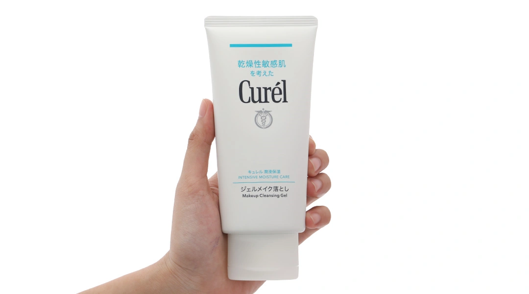 Gel tẩy trang Curél cấp ẩm chuyên sâu cho da khô & nhạy cảm tuýp 130g - 1