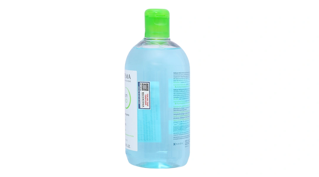 Nước tẩy trang Bioderma Sébium H2O làm sạch sâu cho da dầu và da hỗn hợp chai 500ml - 11
