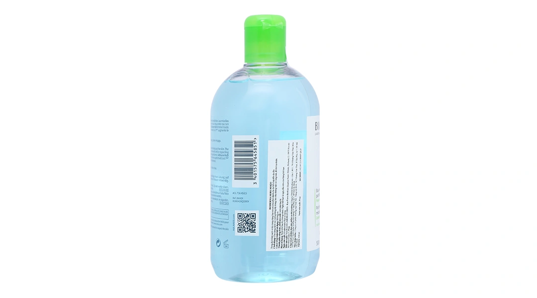 Nước tẩy trang Bioderma Sébium H2O làm sạch sâu cho da dầu và da hỗn hợp chai 500ml - 12