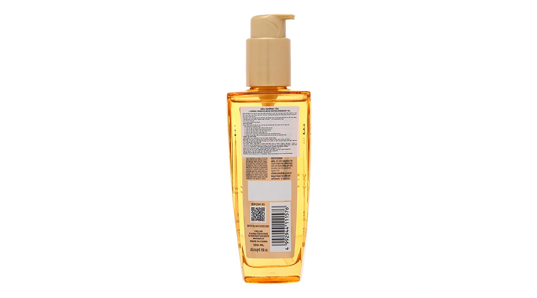 Dầu dưỡng tóc L'Oréal Paris Elseve Extraordinary Oil giúp tóc bóng mượt chai 100ml - 1