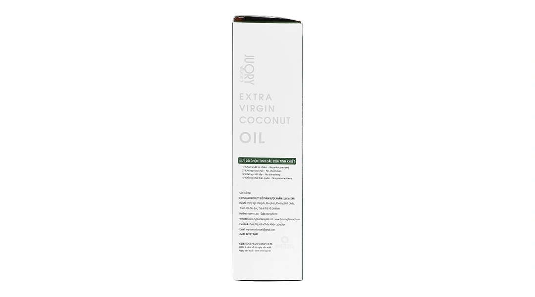 Dầu dừa tinh khiết LuckyStar giúp tóc bóng mượt, giảm gàu chai 100ml - 2