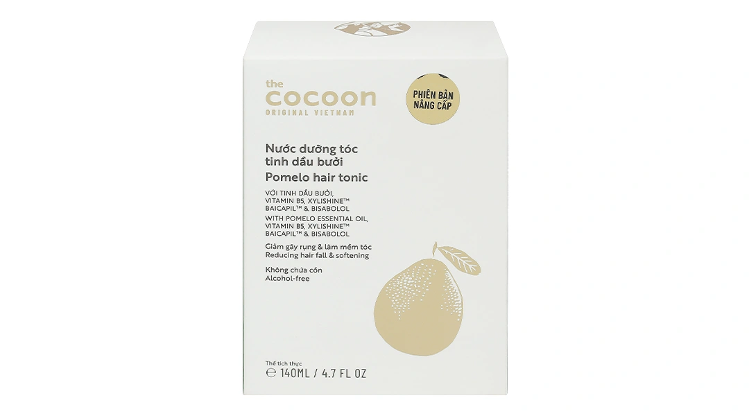 Nước dưỡng tóc tinh dầu bưởi Cocoon giảm gãy rụng, làm mềm tóc chai 140ml - 12