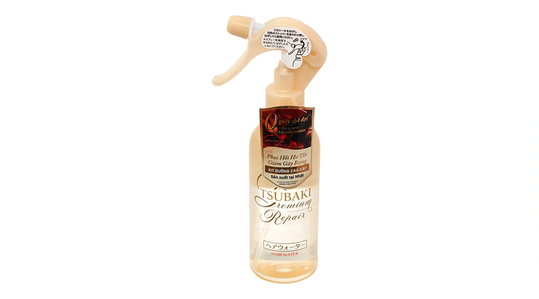 Xịt dưỡng tóc Tsubaki giảm gãy rụng, phục hồi hư tổn chai 220ml - 