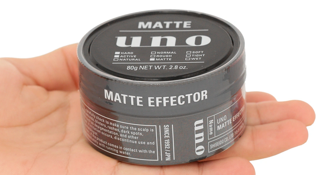 Sáp vuốt tóc UNO Matte Effector định hình, giữ nếp tóc hũ 80g - 7