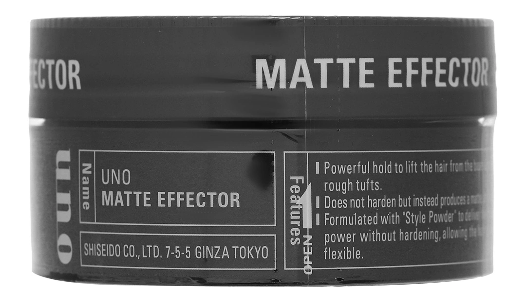 Sáp vuốt tóc UNO Matte Effector định hình, giữ nếp tóc hũ 80g - 5