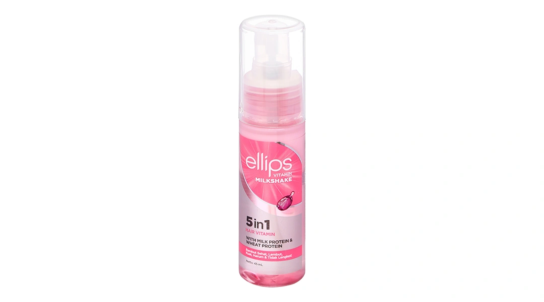 Xịt dưỡng tóc Ellips Vitamin Milkshake giúp phục hồi hư tổn chai 45ml - 