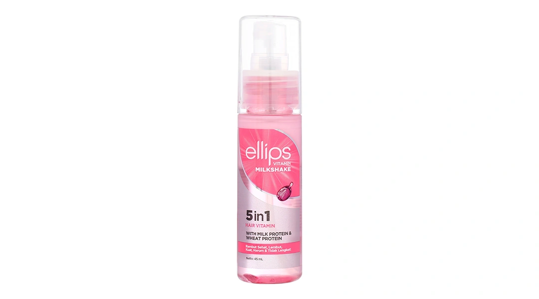Xịt dưỡng tóc Ellips Vitamin Milkshake giúp phục hồi hư tổn chai 45ml - 1