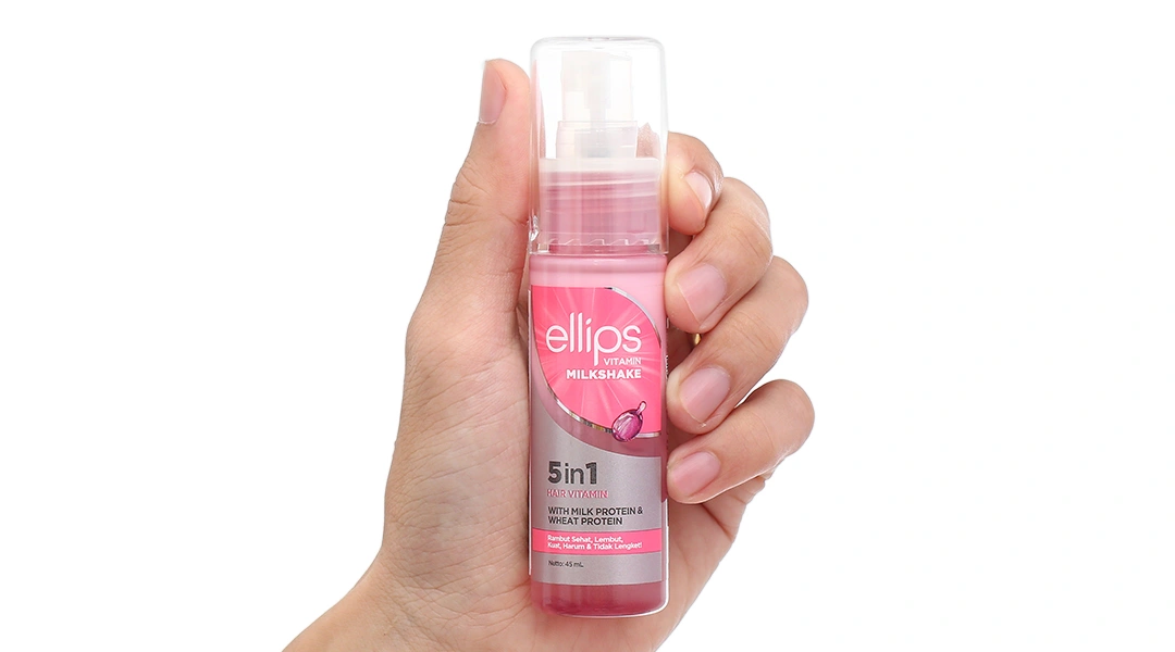 Xịt dưỡng tóc Ellips Vitamin Milkshake giúp phục hồi hư tổn chai 45ml - 6