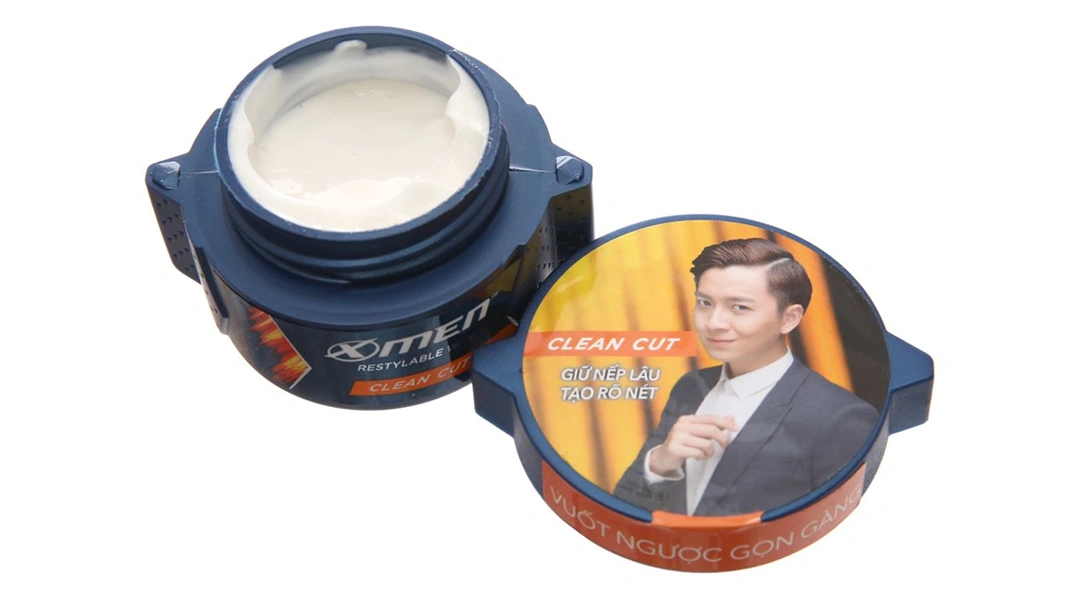 Sáp vuốt tóc X-Men Clean Cut giữ nếp lâu hũ 75g - 3