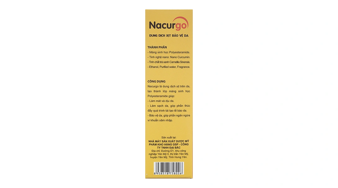 Xịt vết thương Nacurgo bảo vệ, tái tạo da, ngừa vi khuẩn (1 chai x 30ml) - 18