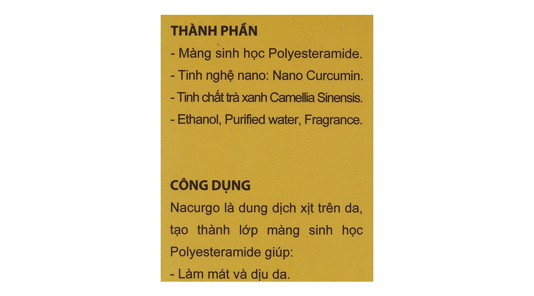 Xịt vết thương Nacurgo bảo vệ, tái tạo da, ngừa vi khuẩn (1 chai x 30ml) - 20