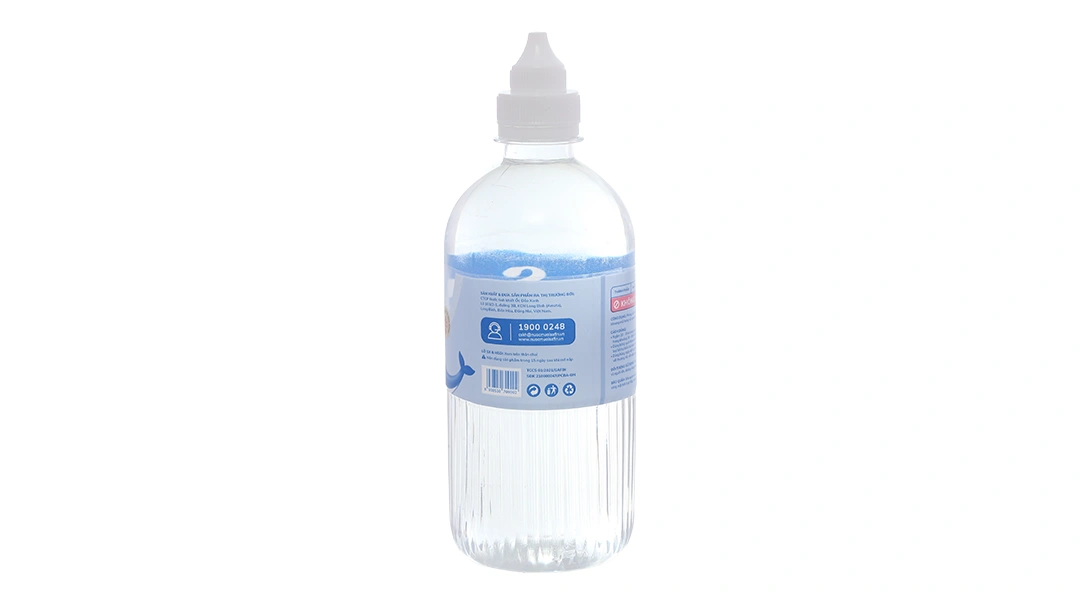 Nước muối Safin sát khuẩn, súc miệng chai 500ml - 1