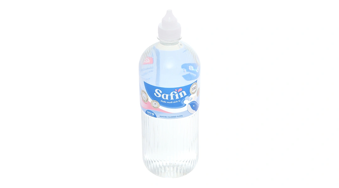 Nước muối Safin sát khuẩn, súc miệng chai 500ml - 4