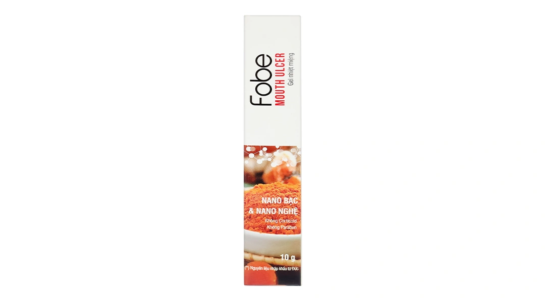 Gel Fobelife Fobe Mouth Ulcer hỗ trợ giảm nhiệt miệng (1 tuýp x 10g) - 1