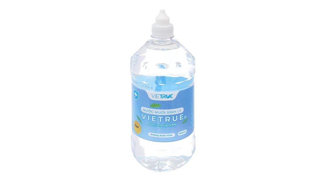 Nước muối Vietrue sát khuẩn, súc miệng chai 500ml - 8