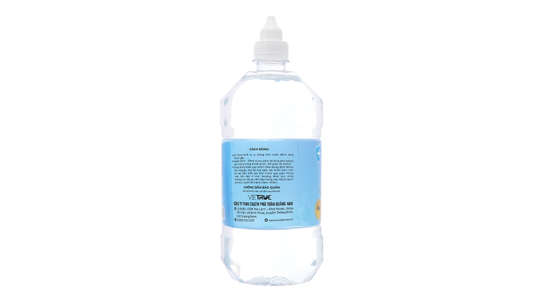Nước muối Vietrue sát khuẩn, súc miệng chai 500ml - 11