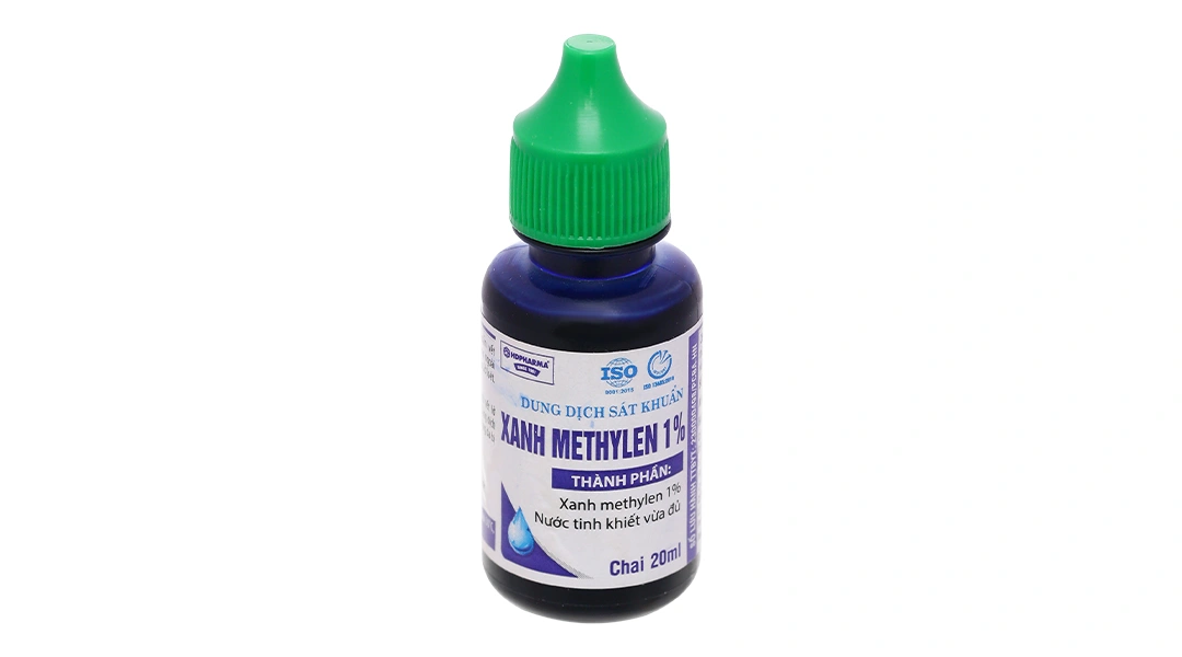 Dung dịch sát khuẩn Xanh Methylen 1% chai 20ml - 
