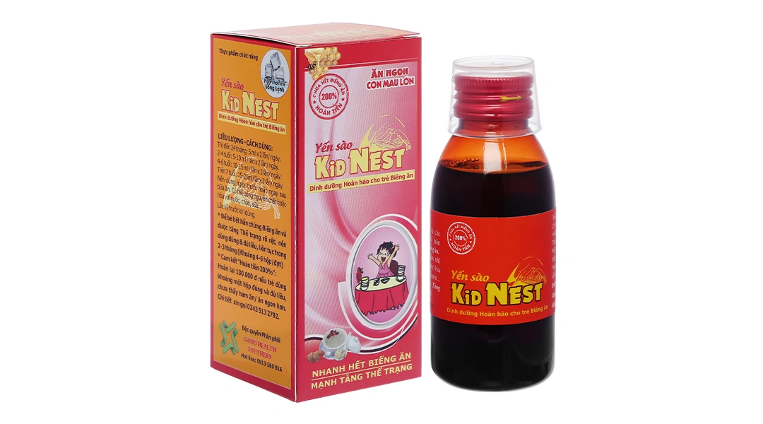 Kids Nest Yến Sào chai 120ml - 