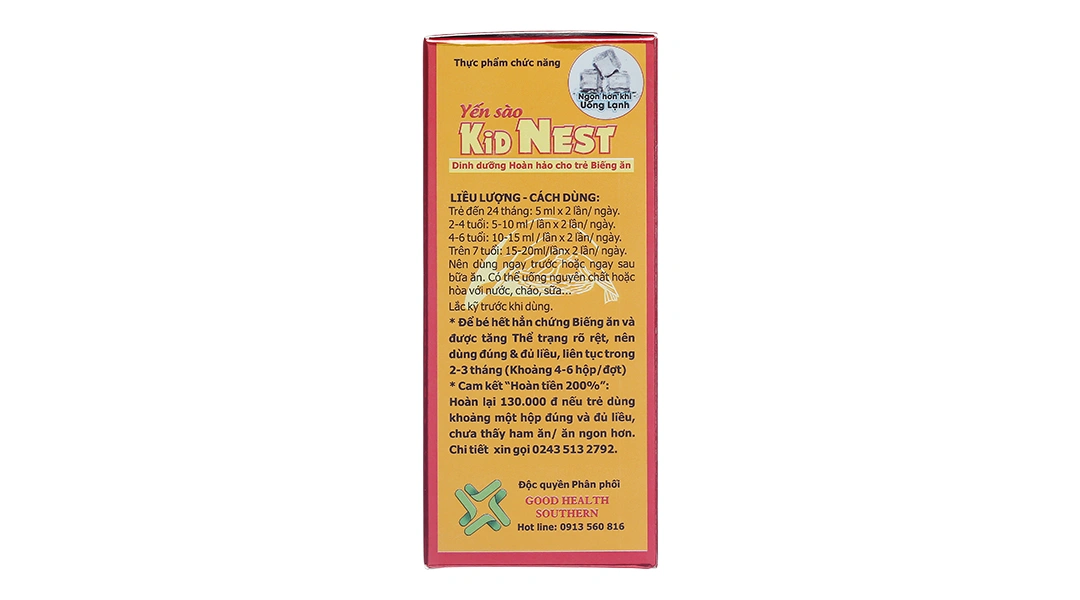 Kids Nest Yến Sào chai 120ml - 3